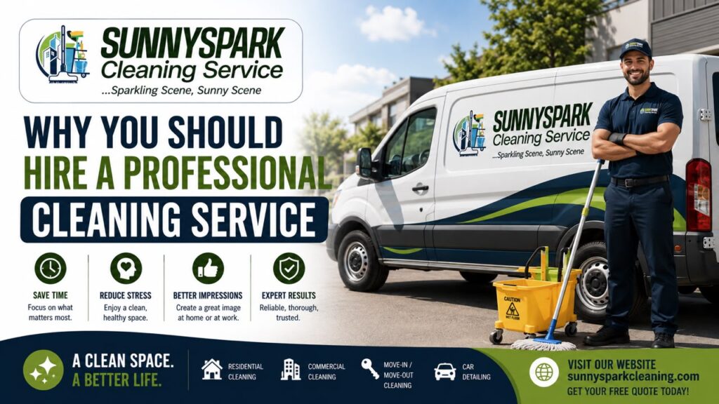 why you should hire a professional cleaning service