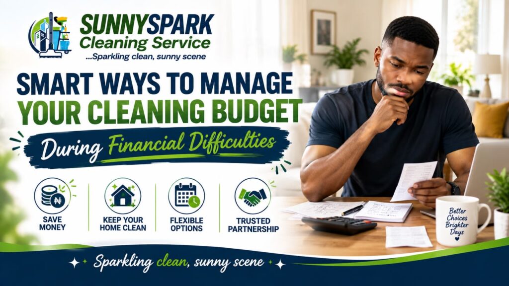 Smart Ways to Manage Your Cleaning Budget During Financial Difficulties